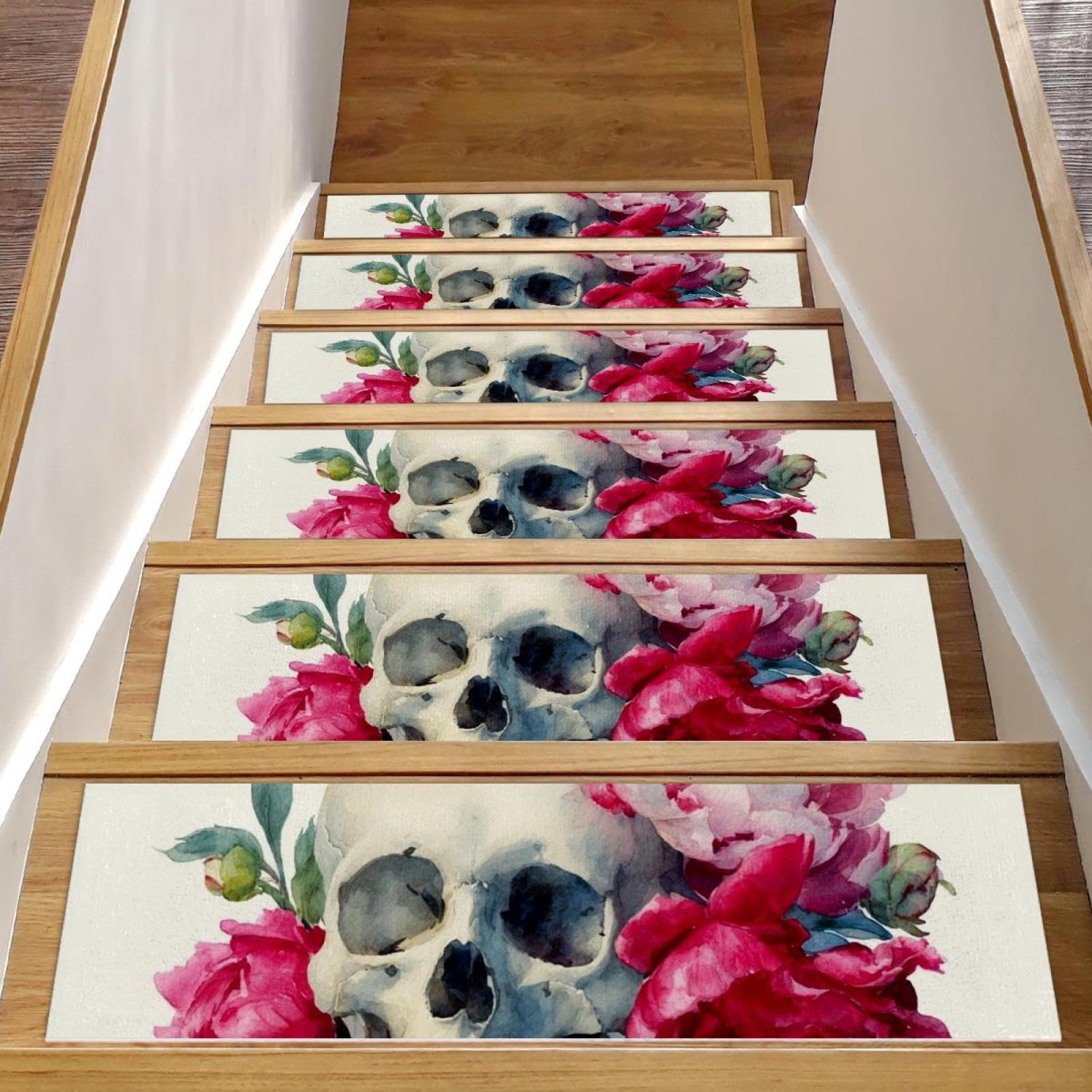 Marches d'escalier antidérapantes pour éviter les glissades en bois