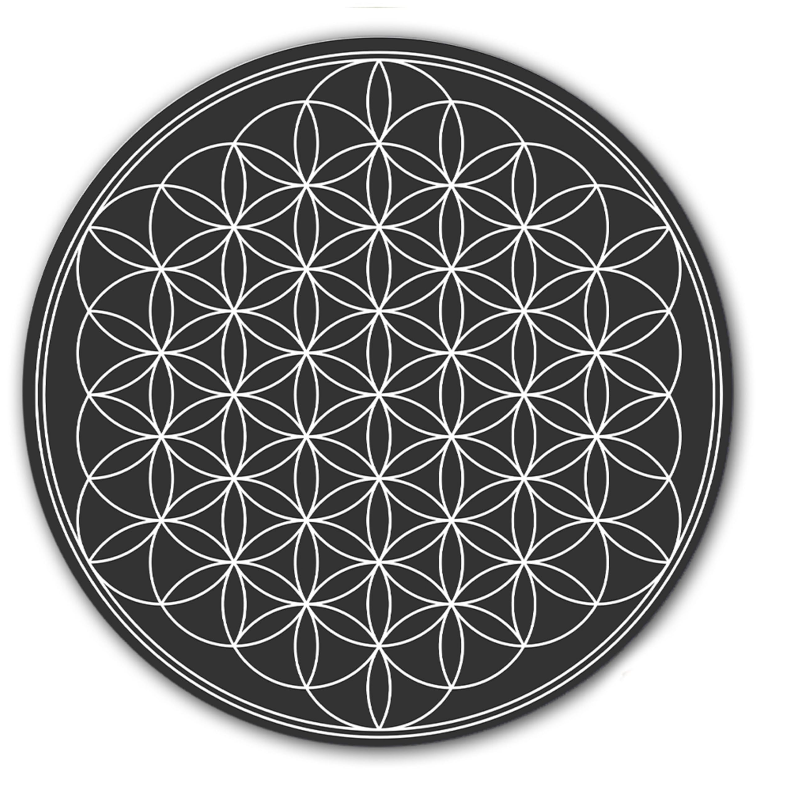 DJ Flower Of Life #1 Pad Vinyl Memorabilia 7