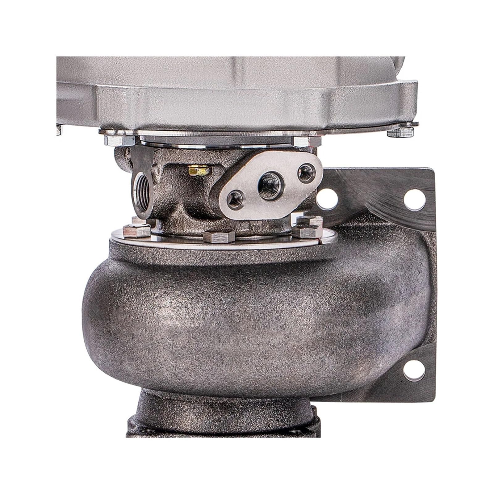 Turbocompresseur GT3037 GT3076 GT30 500 ch et plus, usiné en aluminium, compatible avec tous les moteurs 4/6 cylindres de 2,5 L à 3,0 L.