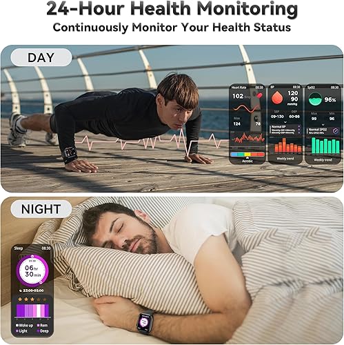 Miniatura 3 de Reloj inteligente para hombres y mujeres reloj de fitness