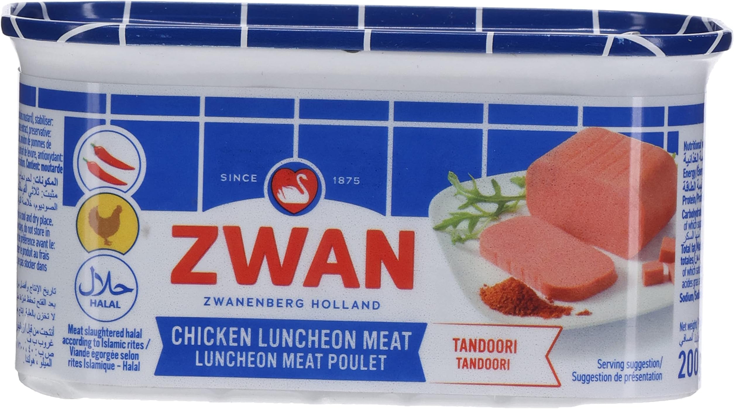 Zwan Chicken Tandoori Luncheon Meat 200g
