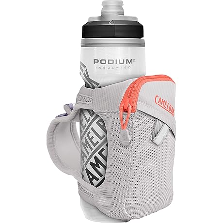 CamelBak Quick Grip Chill 21oz Hand Held Water Bottle for Runners