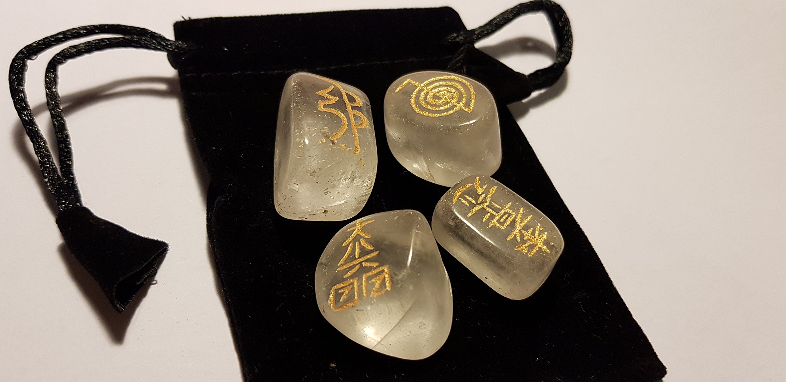 Reiki Set - Simboli Usui In Cristallo Di Rocca - Bio Luce - Foto 4