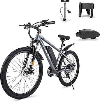 Amazon | 電動アシスト自転車 26インチ マウンテンバイク マウンテン Amazon | 電動アシスト自転車 26インチ マウンテンバイク マウンテン