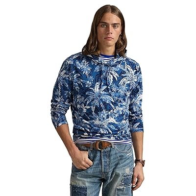 Polo Ralph Lauren Tropical Print Jersey Hooded T shirt Men