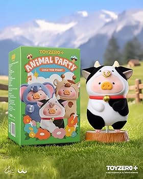 ぬ*お様 ルル子豚　Animal Party Amazon | 子豚LULU Animal Party Series Blind Box フィギュア