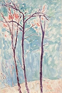 GERSHON BENJAMIN : Beech Trees : Archival Art Print