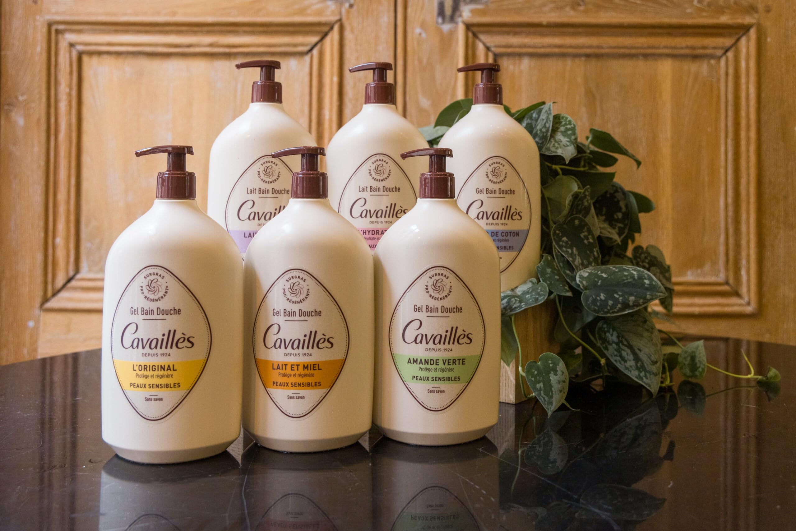 ROGÉ CAVAILLÈS | Gel bagno e doccia | L'Originale | Nutre e protegge la pelle | Deterge delicatamente | Pelle sensibile | Pelle sensibile | Senza sapone | Senza sapone | 100% plastica riciclata | Conf