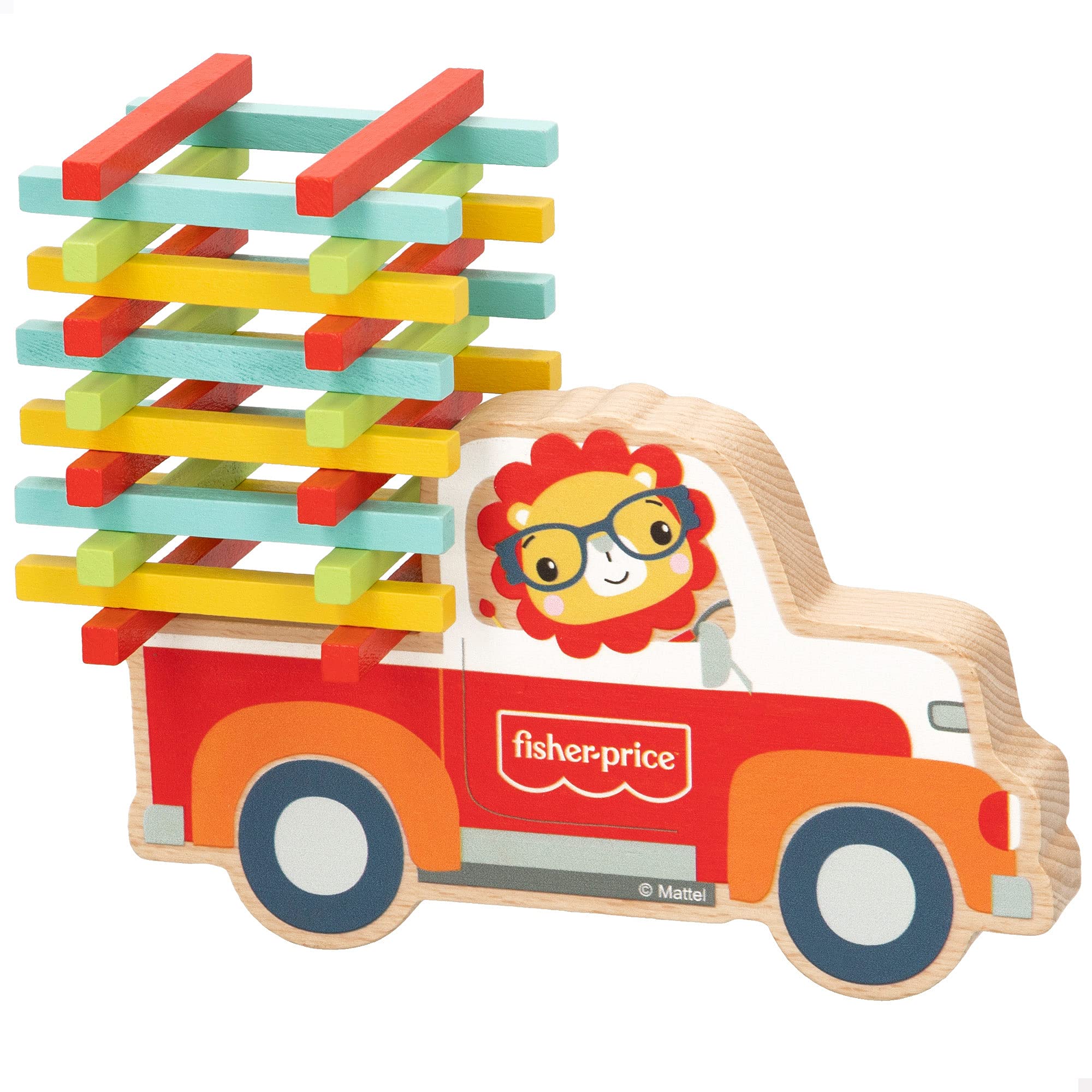 COLORBABY 48819 Fisher 48819-Fisher Price Game Balance Block + 36 m, Colourful, Normal