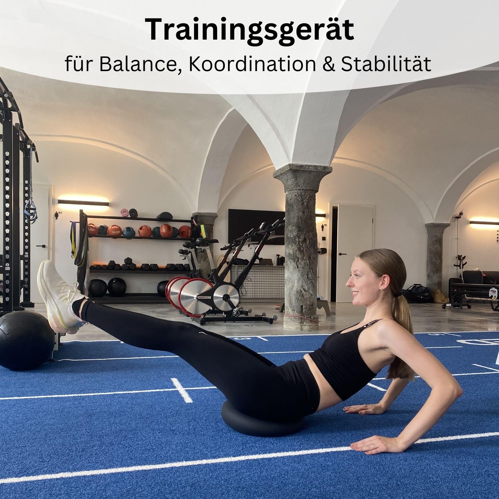 Balance-Kissen 36 cm für Rückentraining, Koordination, Ballsitzkissen, Made in Germany