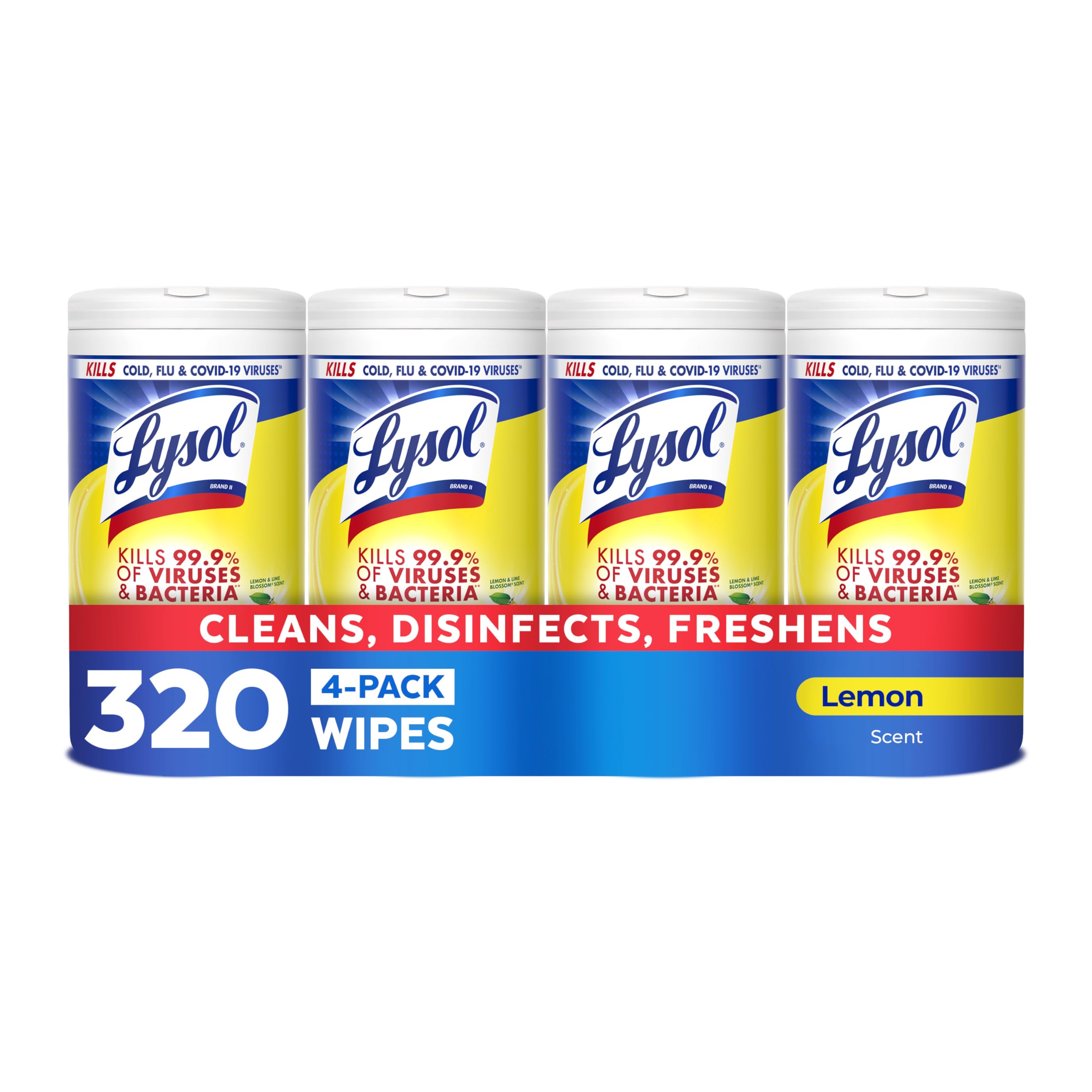 Lysol Disinfectant Wipes Multi-Surface 4-Pack