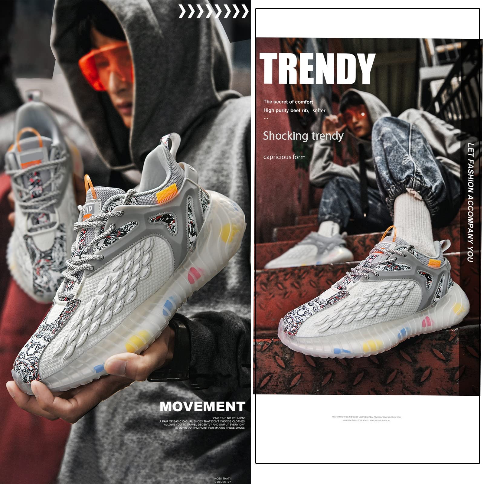 Zapatillas de Deporte para Hombre, para Mujer, Ligeras,Transpirables,para Gimnasia,para Caminar,Zapatillas para Correr, Zapatos Deportivos Casuales,para Corredores