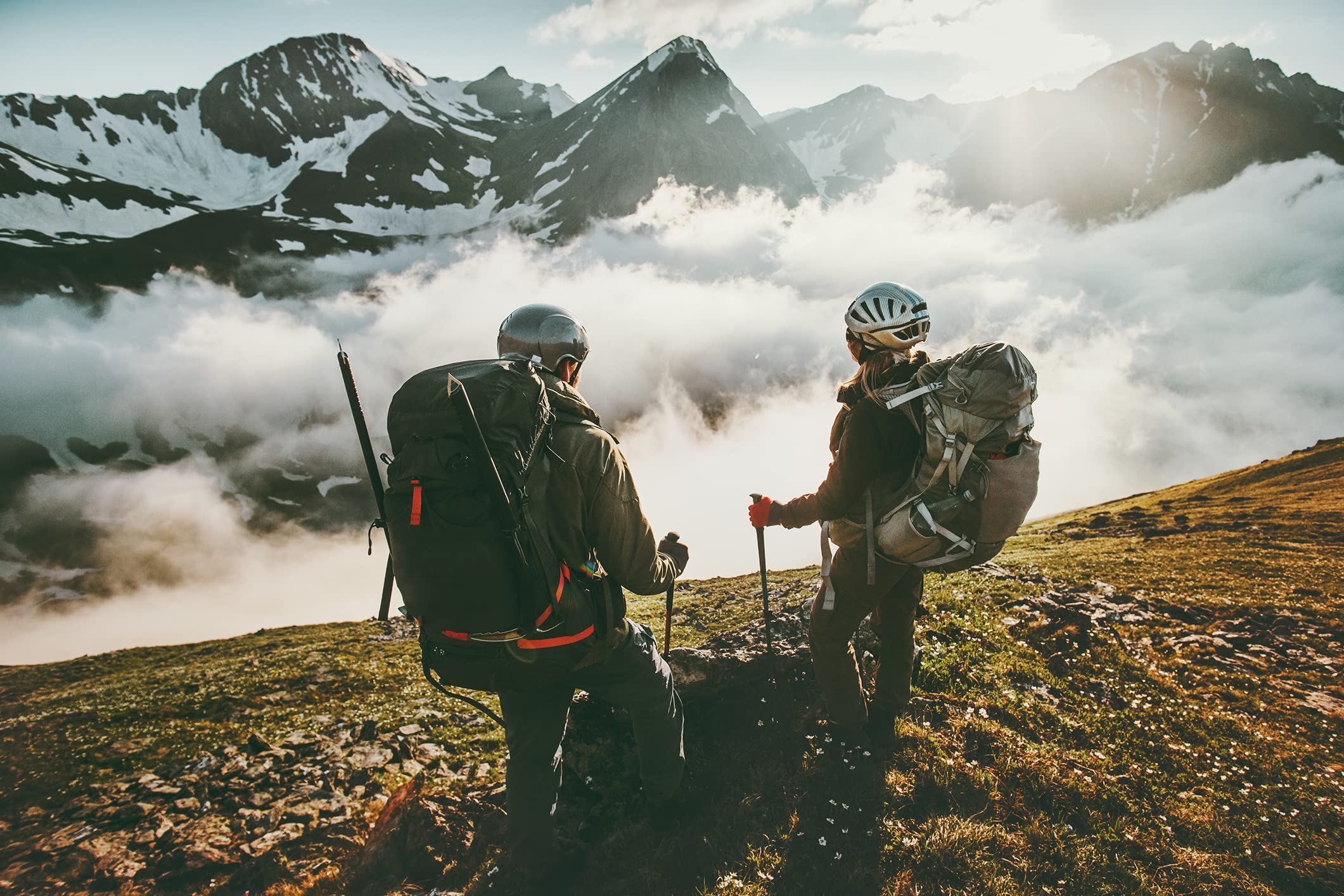 Skinhawk Kijki trekkingowe z włókna węglowego i nordic walking kijki trekkingowe dla kobiet i mężczyzn