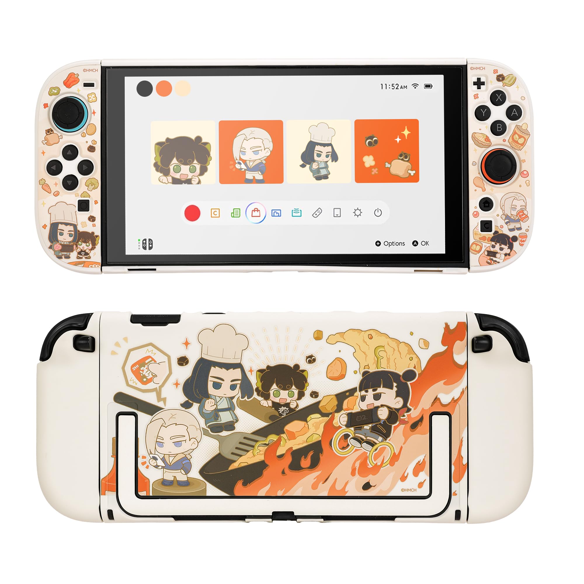 GeekShare Protective Shell Compatible with Switch 2 (Passionate Kitchen)