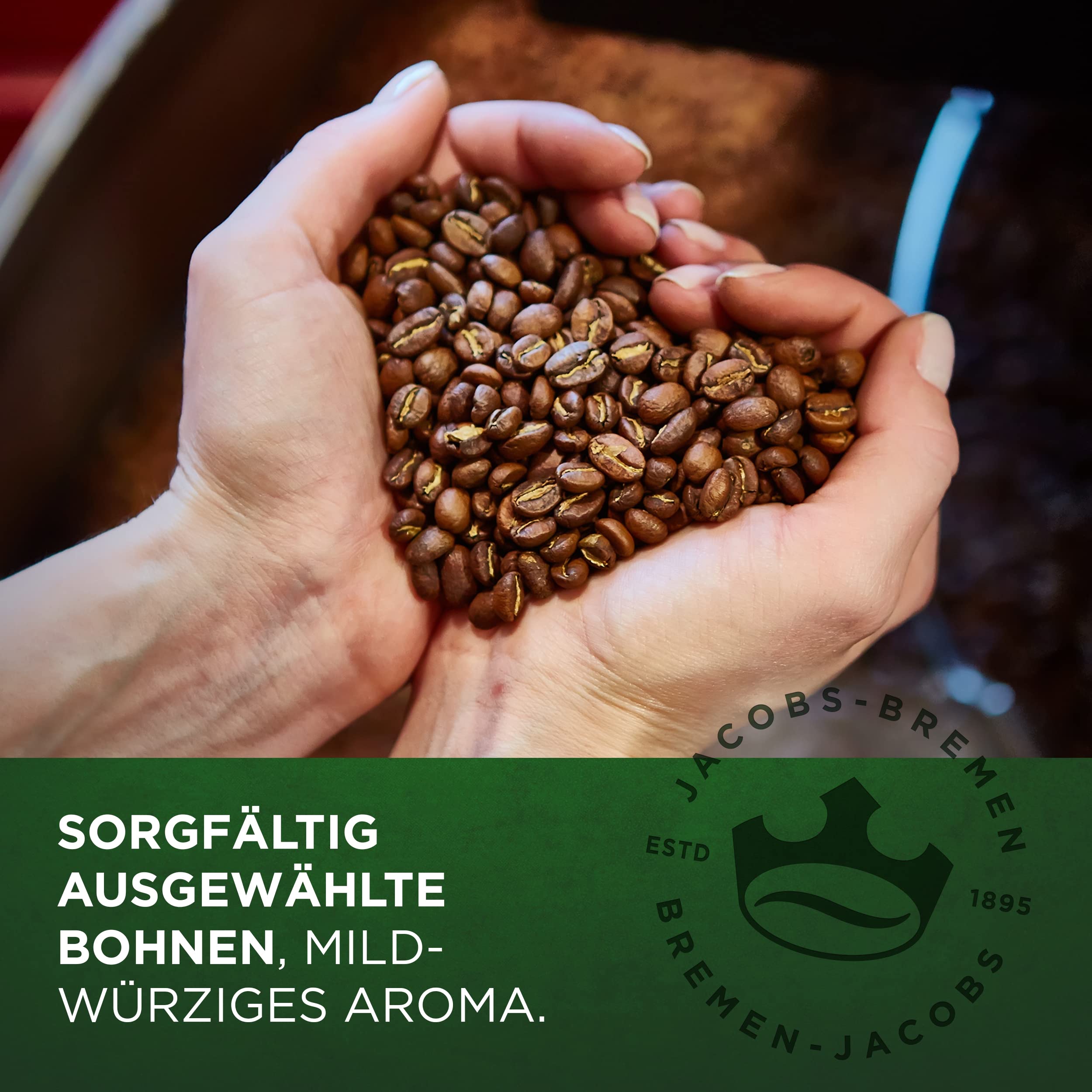 Jacobs Krönung Professional Filterkaffee, Portionsbeutel (80 Stück à 60g = 4,8kg), Portion für 2,2l-2,5l Kaffeekanne