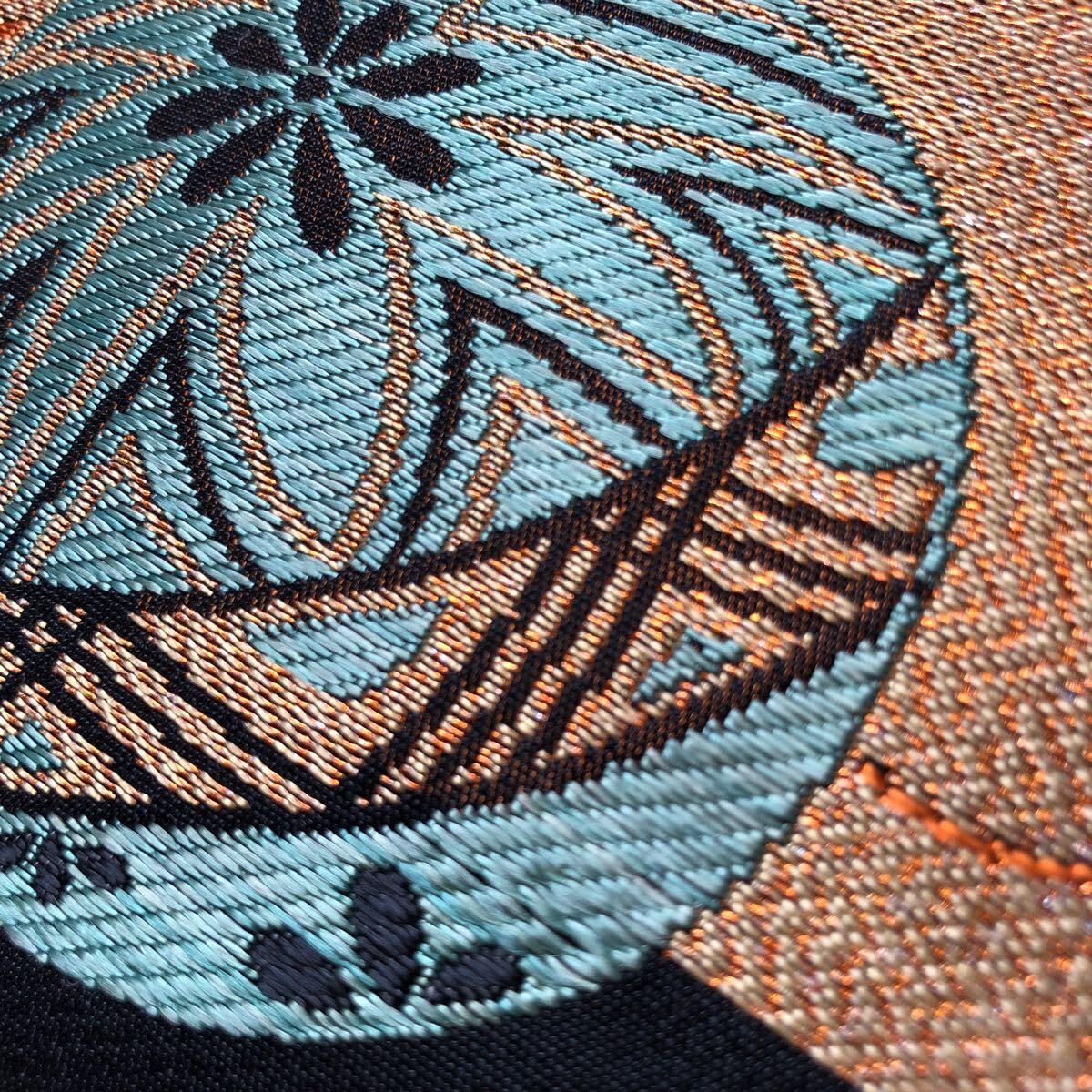 Amazon.co.jp: アンティーク 名古屋帯 犬 チン 鞠 金糸 着物 レト 大正