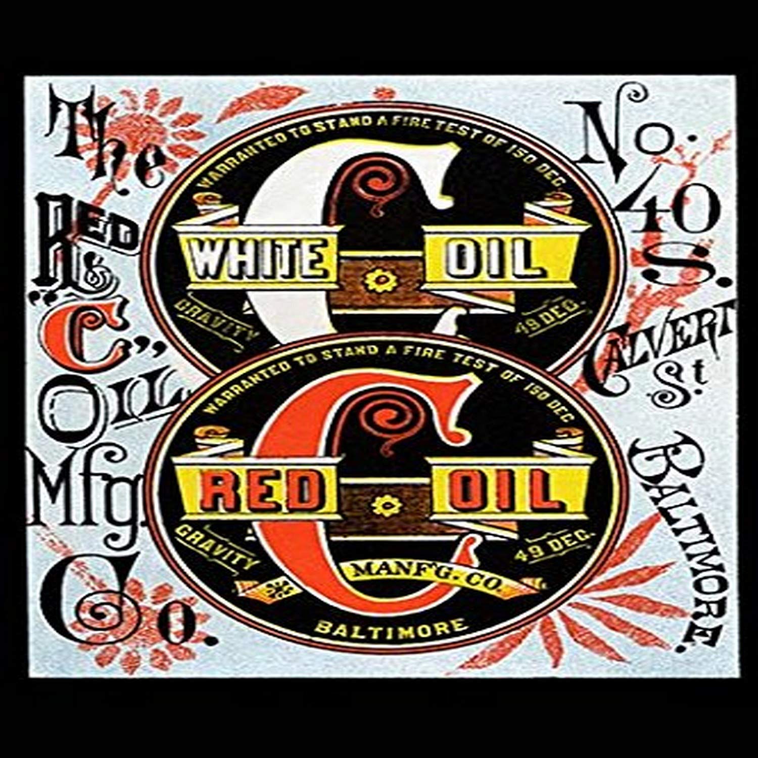 Amazon.com: Buyenlarge 0-587-22707-9-P1218 The Red C Oil