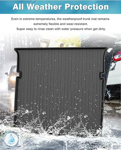 Miniatura 5 de Mixsuper Ajuste personalizado para revestimiento de carga Ford ExpeditionLincoln Navigator 2003-2017 (sin modelos EL o L) detrás de la segunda fila