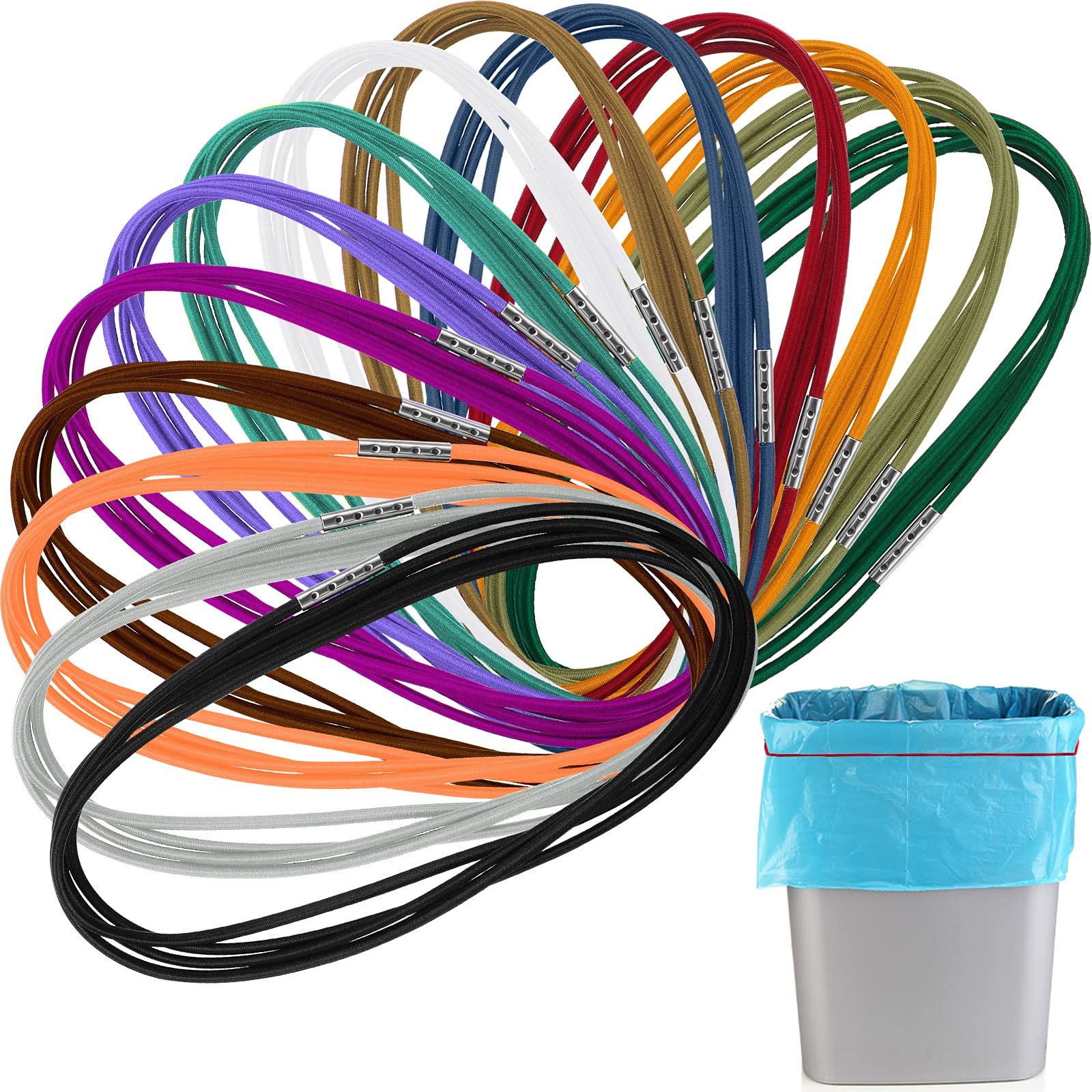 Buy 14 Pieces 4.9 Feet T Can Band Elastic Rubber Bands 3064 Gallon