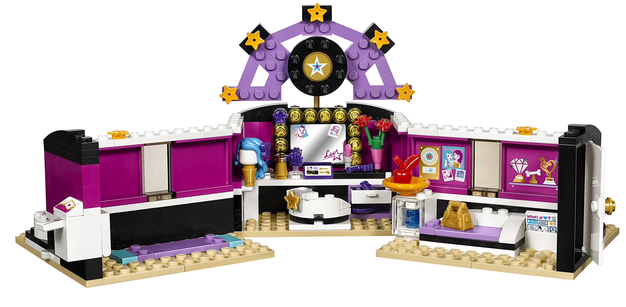 Dressing Room Livi Lego Sets LEGO Friends Pop Star Show Stage