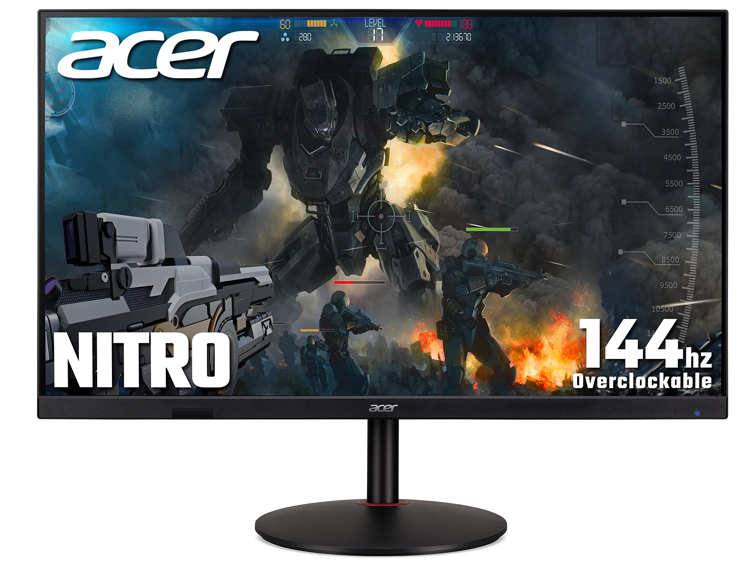 Acer Nitro XV322QK Vbmiiphzx 31.5 - ディスプレイ・モニター本体