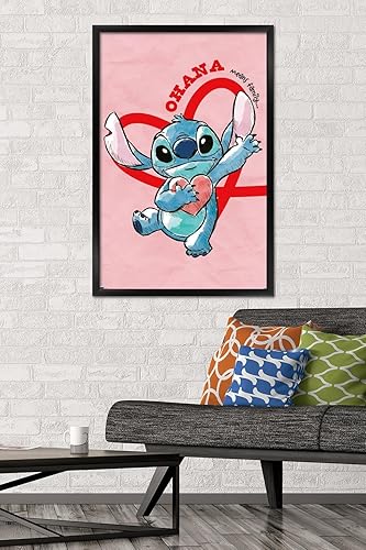 Miniatura 2 de Trends International Disney Lilo and Stitch - Póster de pared de corazones