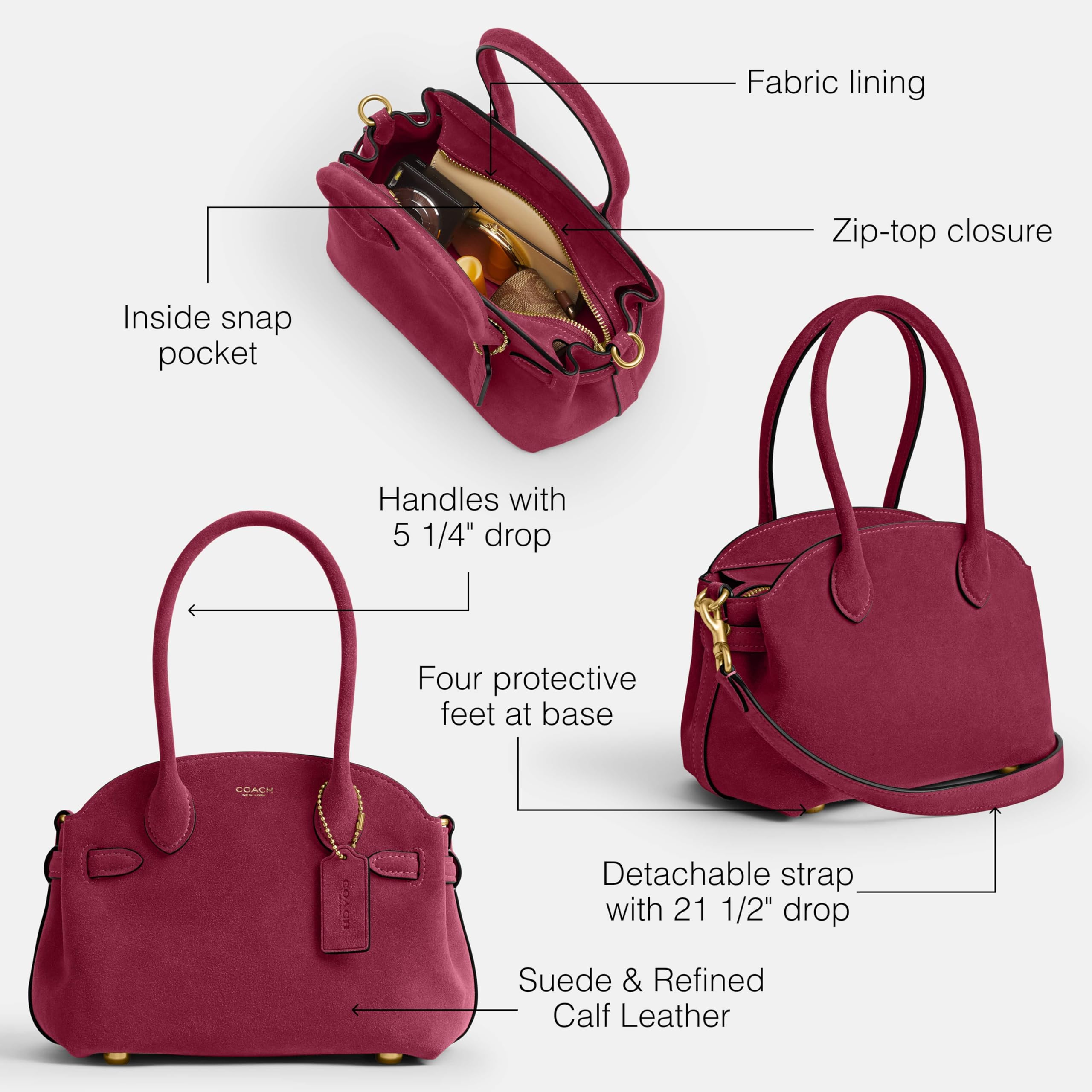 COACH Empire Carryall 21 - EMPIRE CARRYALL 21 Mujer