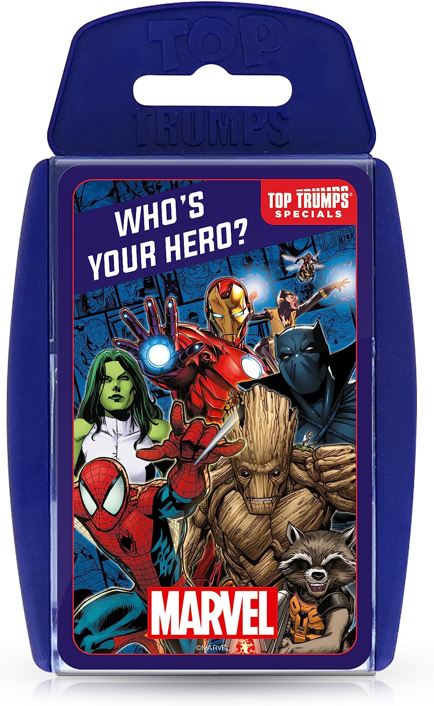 Top Trumps Card Game Marvel - Family Games for Kids and Adults - Learning Games - Kids Card Games for 2 Players and More - Kid War Games - Card Wars - for 6 Plus Kids