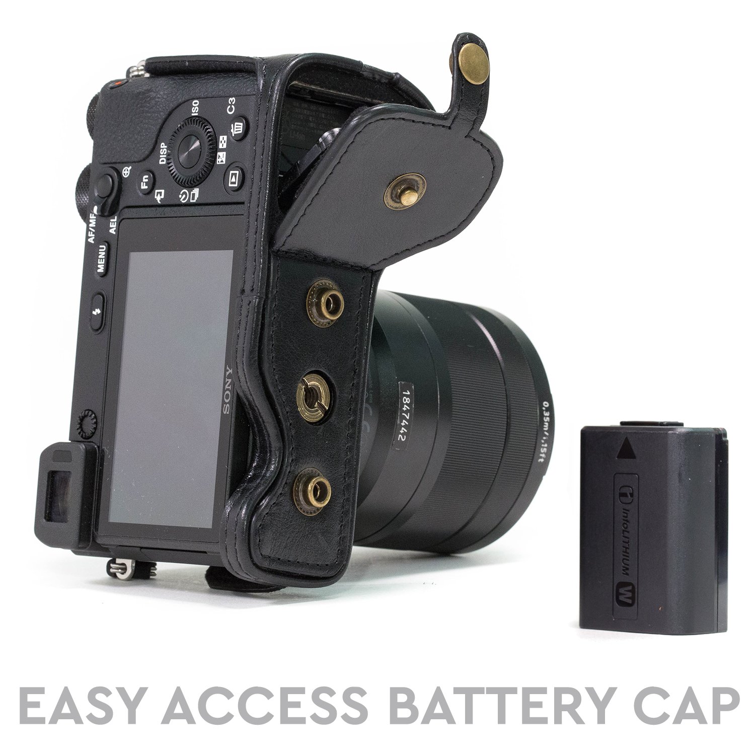 Ever Ready Case for Sony a6500 with 16-70mm Lens (Dark Ever Ready Case for Sony a6500 with 16-70mm Lens (Dark