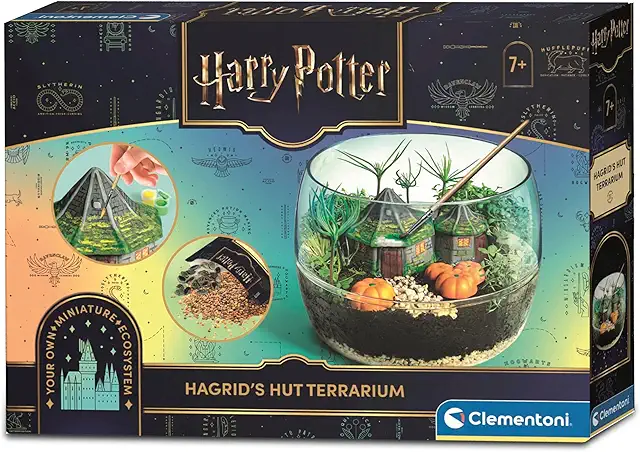 Harry Potter Terrarium Kit for Adults: Build Magical Greenhouse with Educational Science Toys