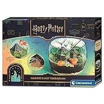 Clementoni Harry Potter-Terrarium, Set per ricreare l’ambientazione della capanna di Hagrid-Gioco educativo e scientifico Bambini 7 Anni-Made in Italy, Multicolore, 19248
