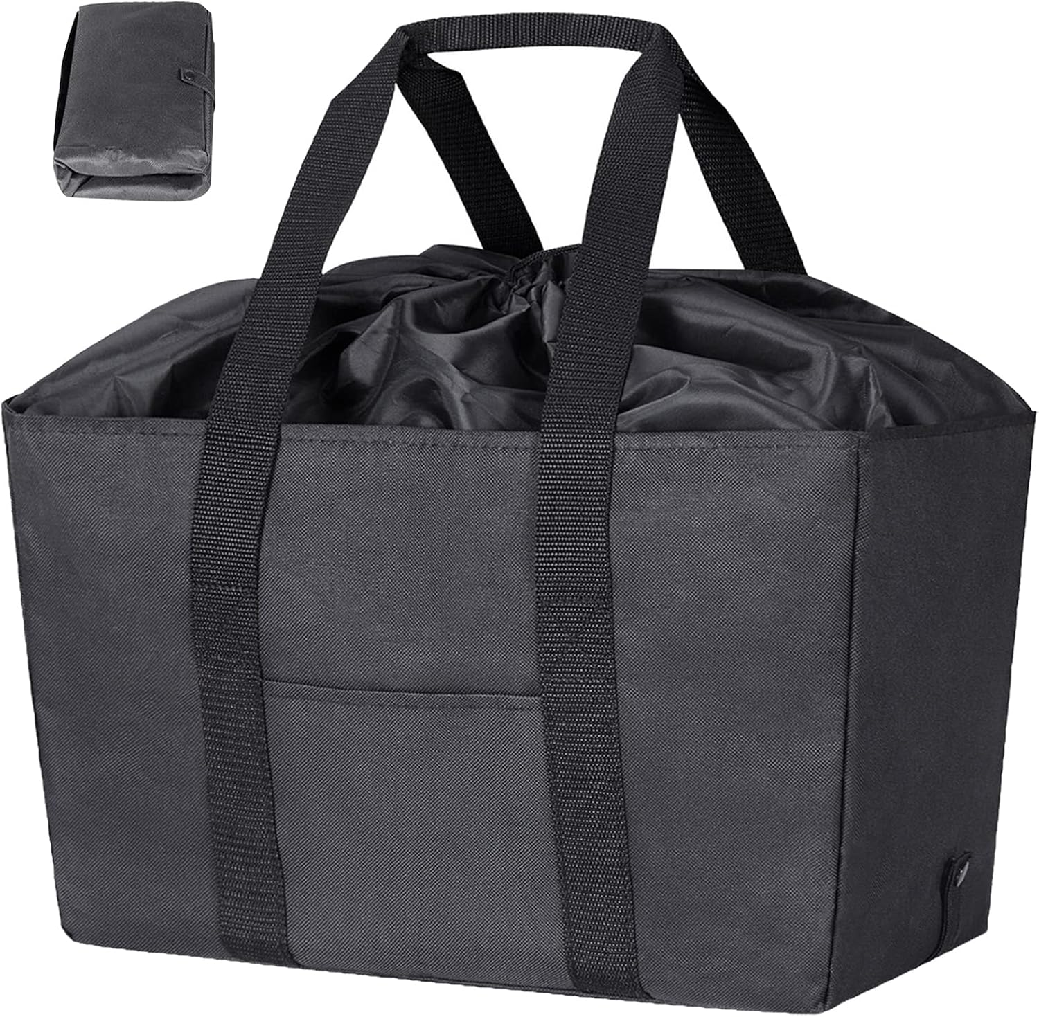 [RVSNQ] エコバッグ 折りたたみ式 エコバック 大容量 巾着付 軽量 買い物バッグ 耐久性 繰り返し使える ショッピングバッグ