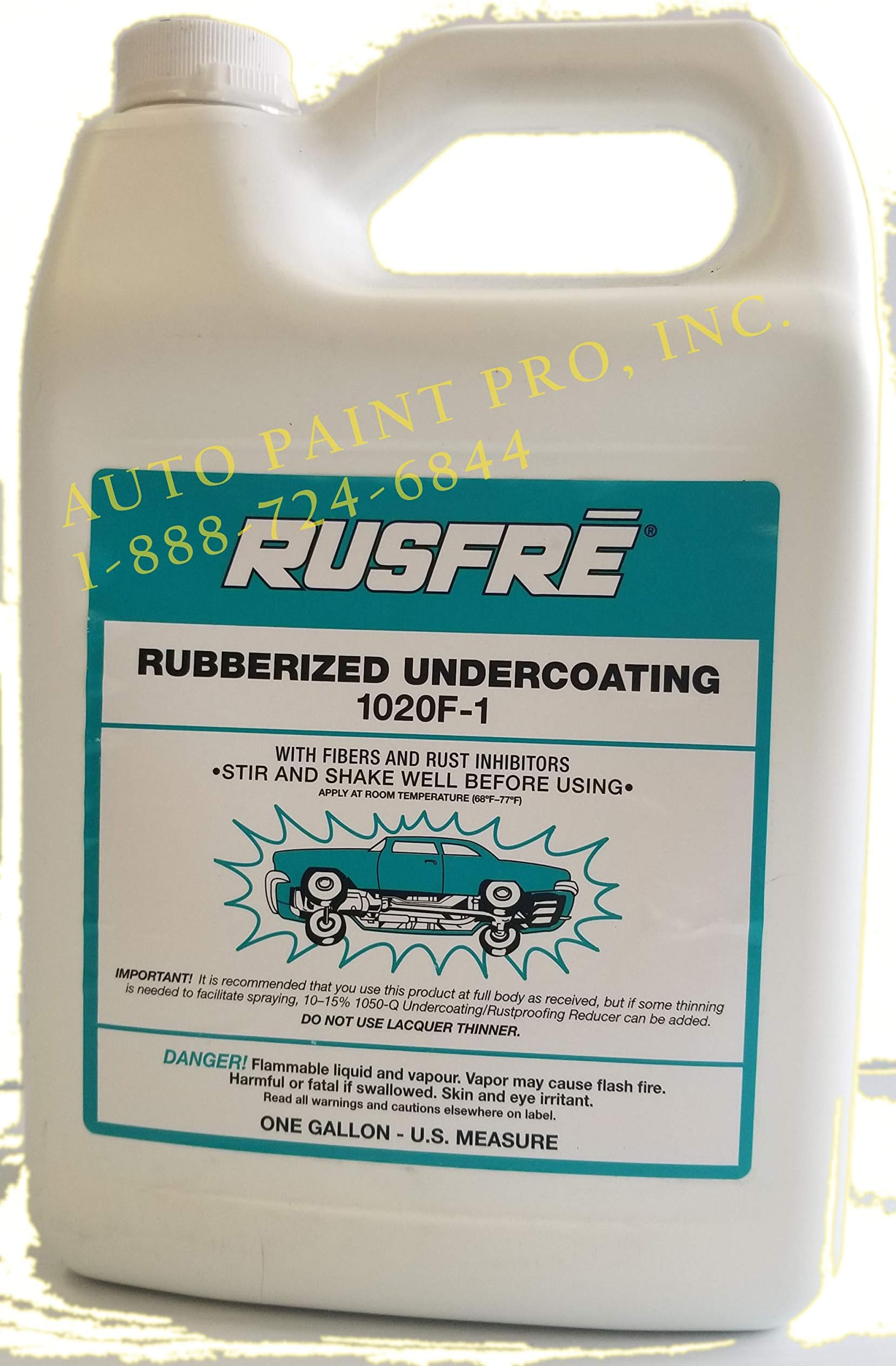 Automotive Spray-On Rubberized Undercoating Material, 1-Gal. RUS-1020F6