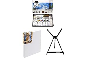 Bob Ross Master Artist Oil Paint Set Bundle with All the Materials to Get Started!
