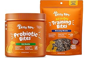 Zesty Paws Probiotics for Dogs with Training Treats