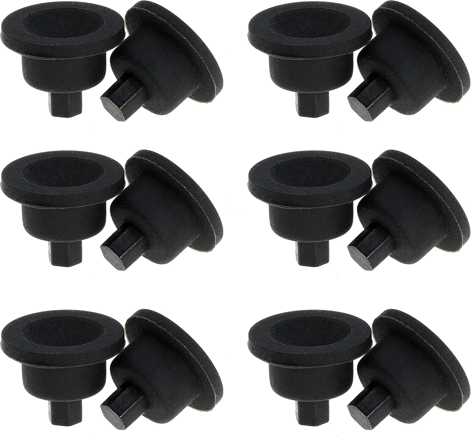 Stove Grate Rubber Feet Replacement for Wolf for Subzero Gas Cooktop Range Burner Rubber Grate Bumper Pads 12 Pack