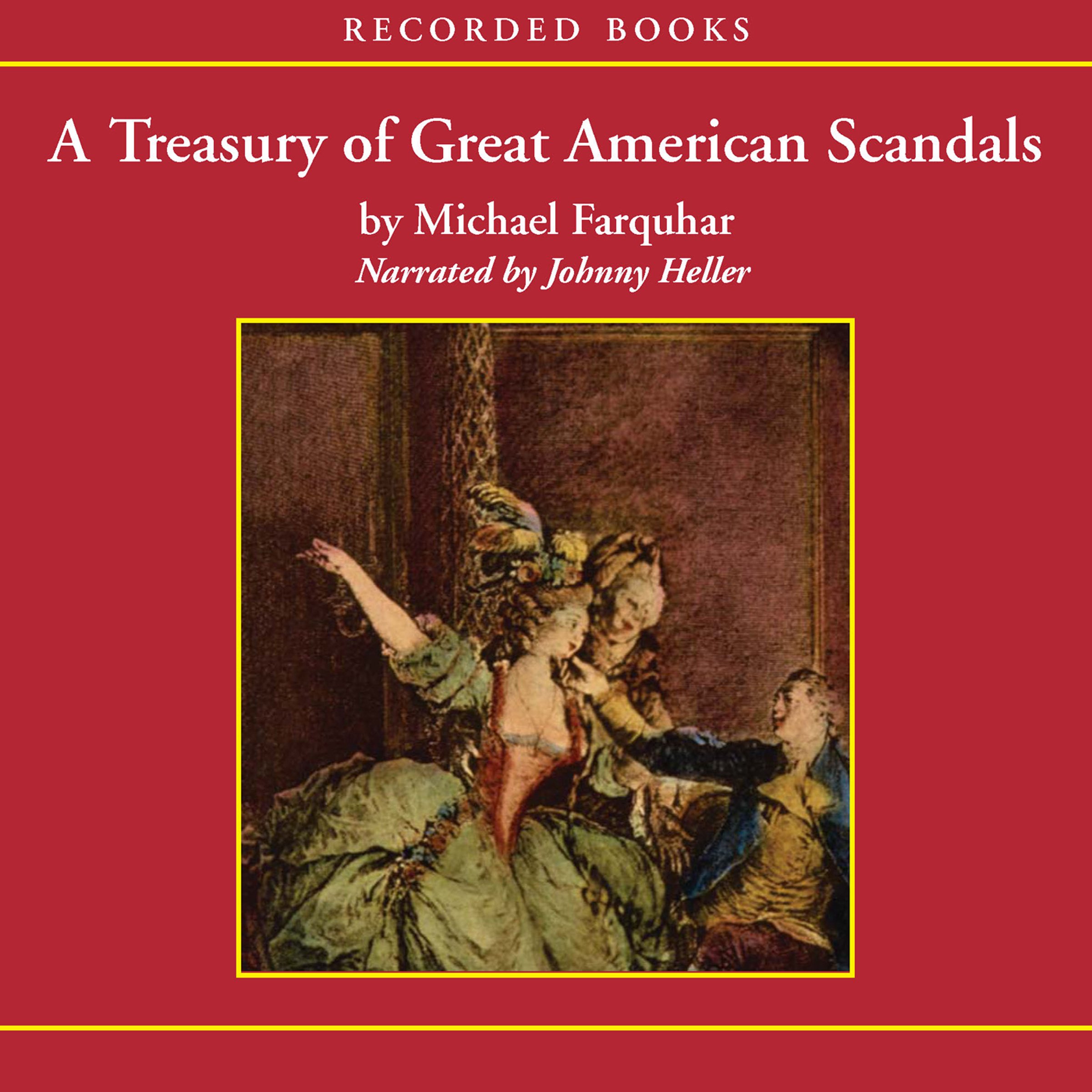 Cover art for A Treasury of Great American Scandals