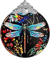 Vista 10 de Adorno de Navidad de Quilling 2025, Árbol de Navidad de Forma Redonda, Adorno de Acrílico de 4 Pulgadas, Arte de Adorno Navideño, Decoración