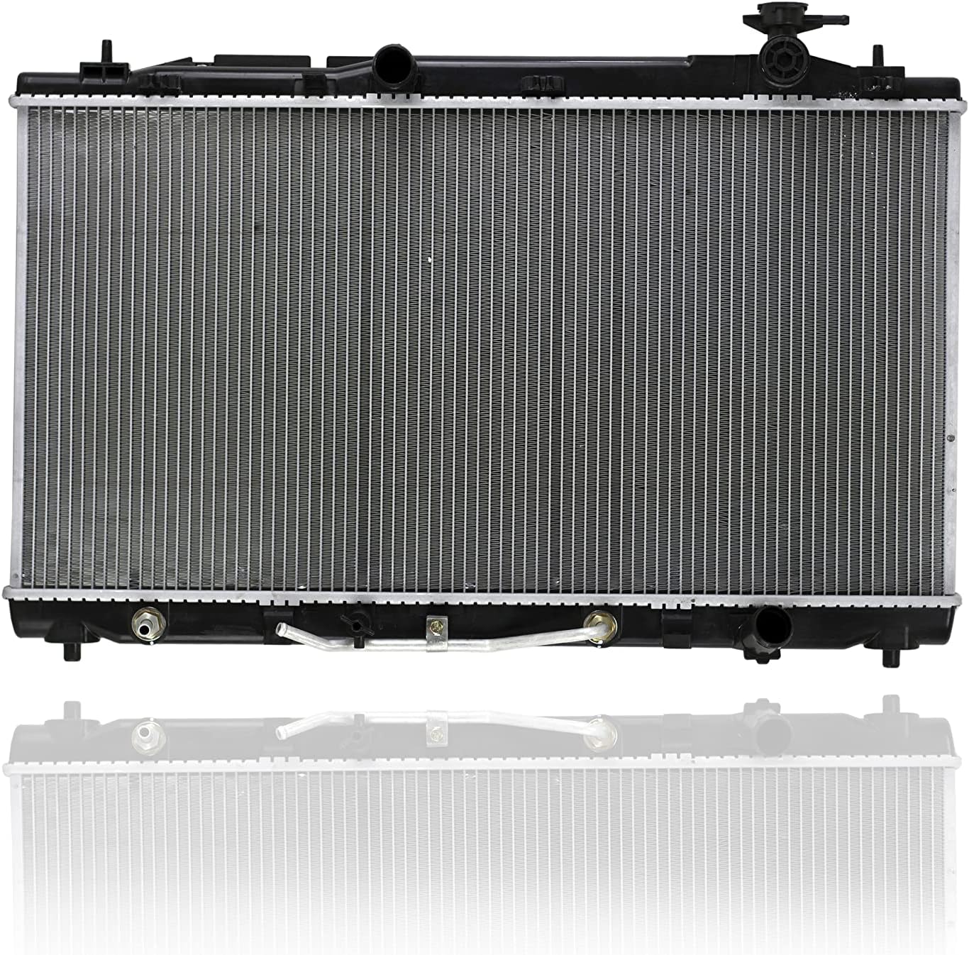 Radiator - Pacific Best Inc. Compatible/Replacement for 13035 07-11 Toyota Camry Japan, 07-12 Lexus ES350 3.5L Without Tow Package - Plastic Tank, Aluminum Core