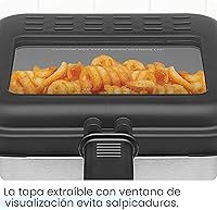 Vista 5 de Chefman Fry Guy, La cesta para freír más compacta y conveniente para preparar comida reconfortante al estilo restaurante con una capacidad de 1.6