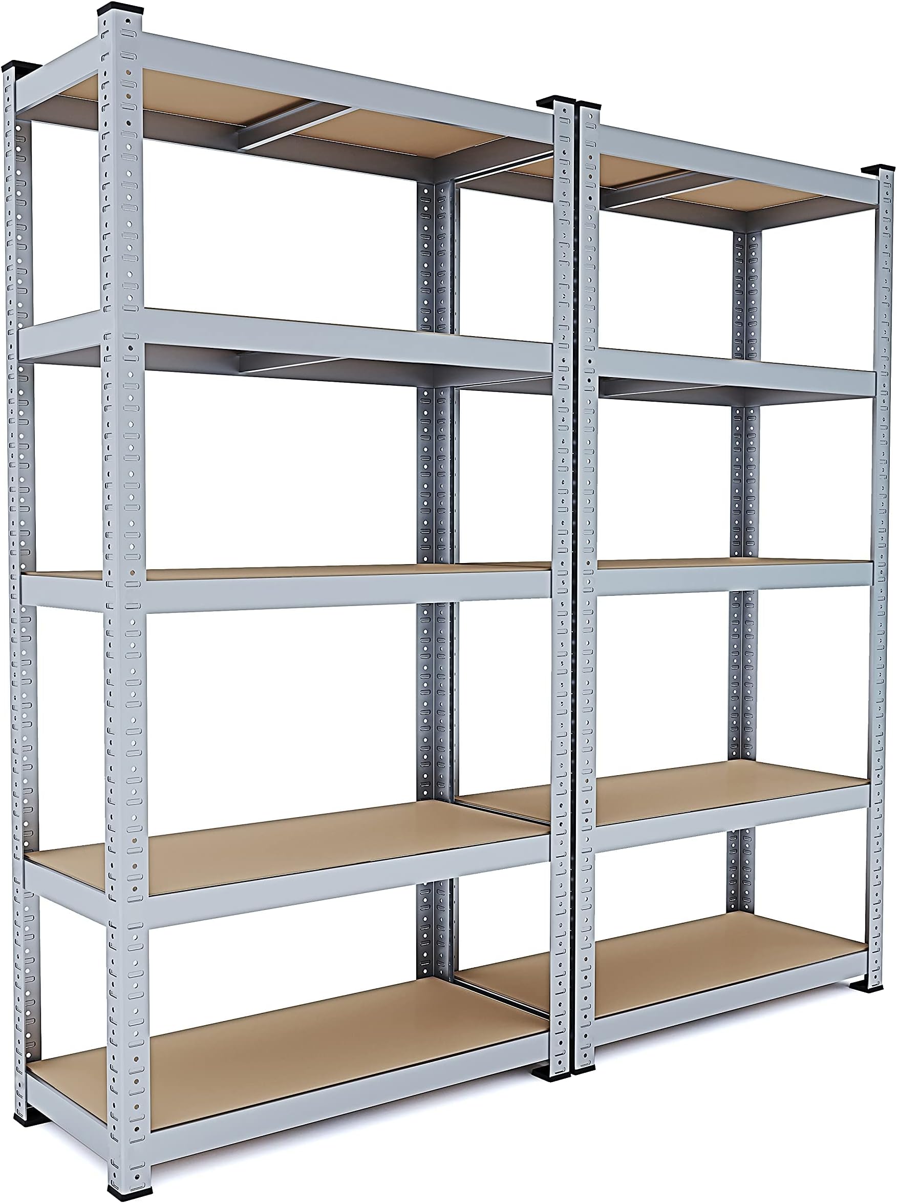 Monzana Scaffale Angolare Metallo 5 Ripiani 180x70x40 875kg Scaffali monzana-scaffale-angolare-metallo-5-ripiani-180x70x40-875kg-scaffali