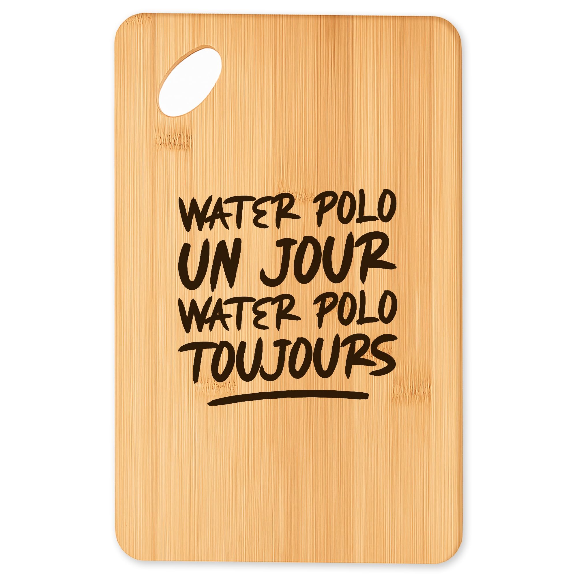 Planche à découper Water polo pour vos apéros entre amis et soirées barbecue