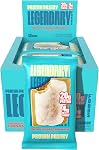 Legendary Foods 20 gr Protein Pastry | Low Carb Tasty Protein Bar Alternative | Keto Friendly | No Sugar Added | High Protein Snacks | On-The-Go Breakfast | Gluten Free Keto Food - Brown Sugar Cinnamon (10-Pack)