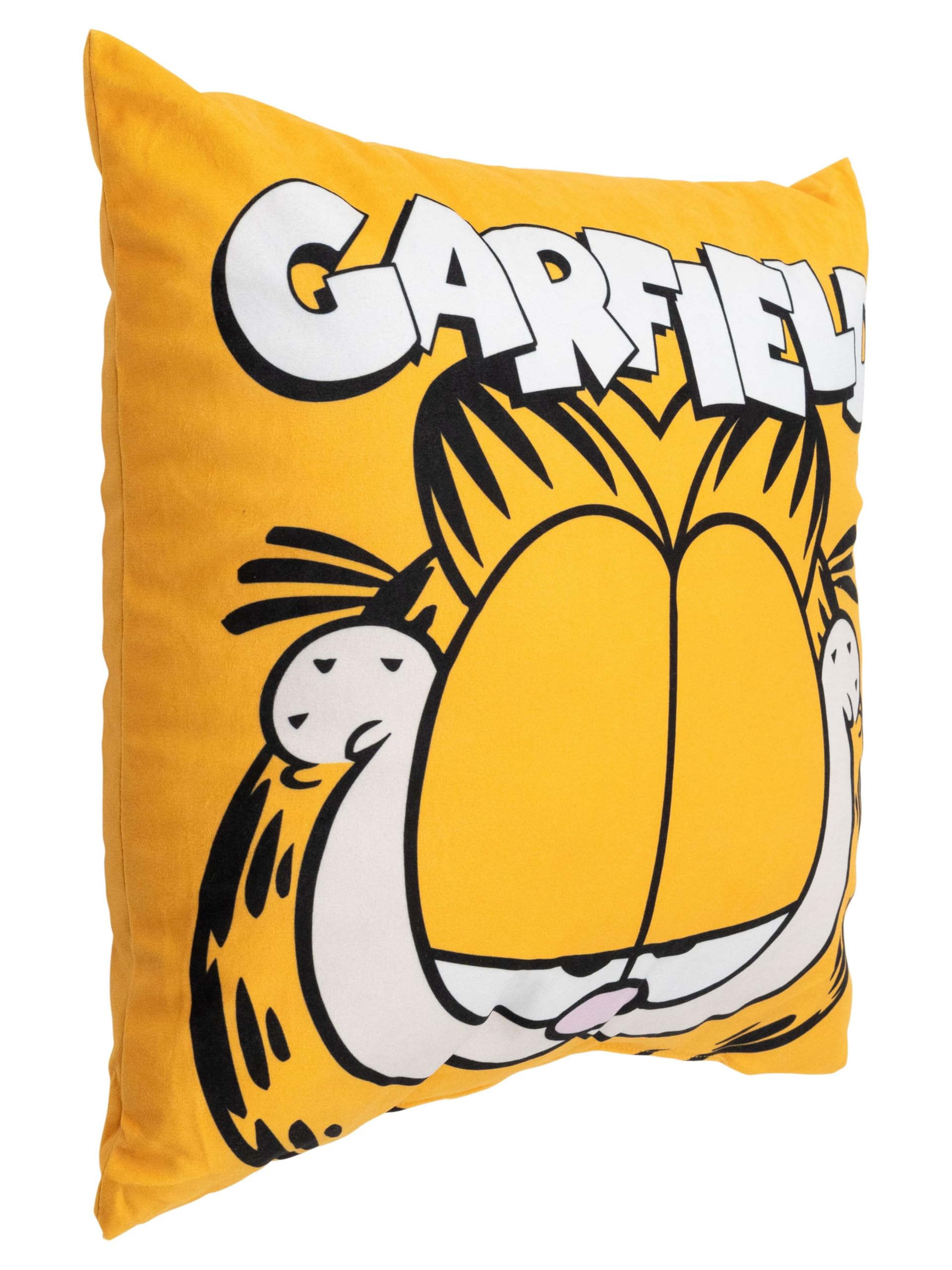 United Labels Garfield, cuscino 40 x 40 cm, giallo, cuscino decorativo per fan