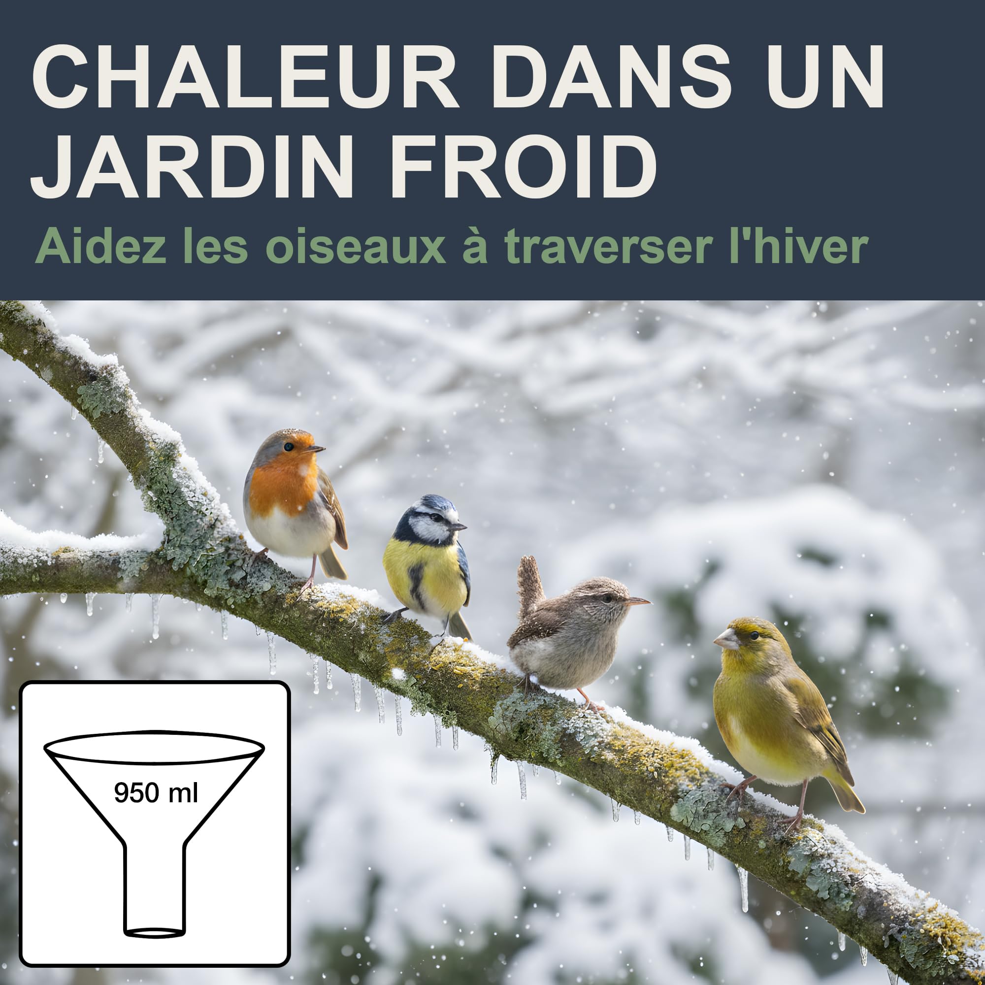 SWISSINNO Mangeoire Oiseaux Extérieur, Haute Anti écureuils Aluminium