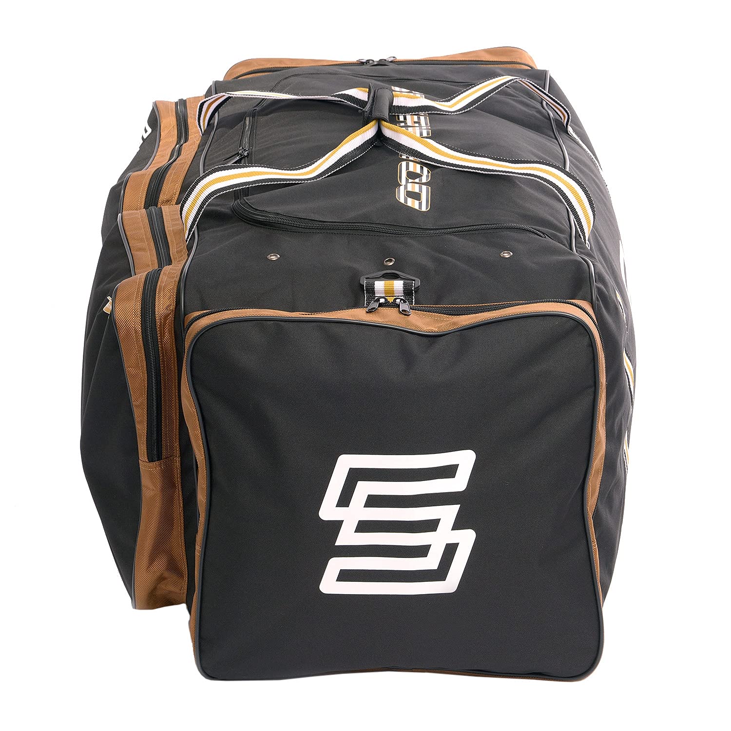 SHERWOOD Sac de transport pour adulte unisexe Code III LE-Large | Sac de transport pour équipement de sport ou de hockey sur glace | avec sangles de transport | 4 compartiments extérieurs | 104 x 60 x