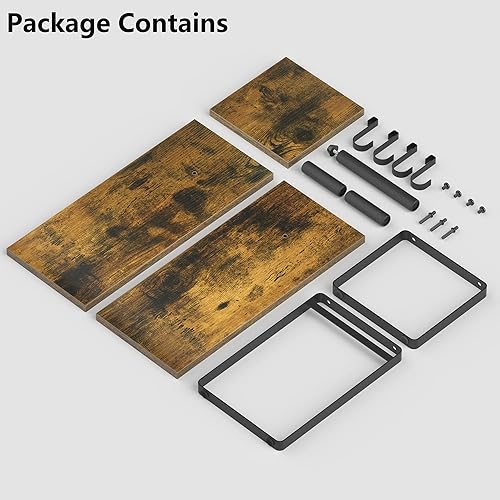 Miniatura 8 de Alsonerbay Organizador de encimera, estante esquinero de 3 niveles para encimera de cocina con ganchos para área de café, baño, sobre fregadero,