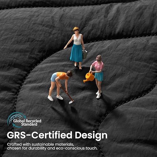 Miniatura 5 de tomtoc Bolsa de mano para laptop de 16 pulgadas para mujer, 13.5 L, bolsa de trabajo acolchada ligera con compartimento acolchado para laptop para