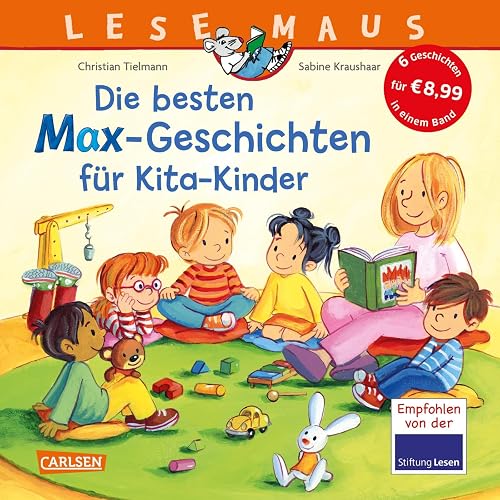 LESEMAUS Sonderbände: Die besten MAX-Geschichten für Kita-Kinder: 6 Geschichten in 1 Band | für Kinder ab 3 Jahre
