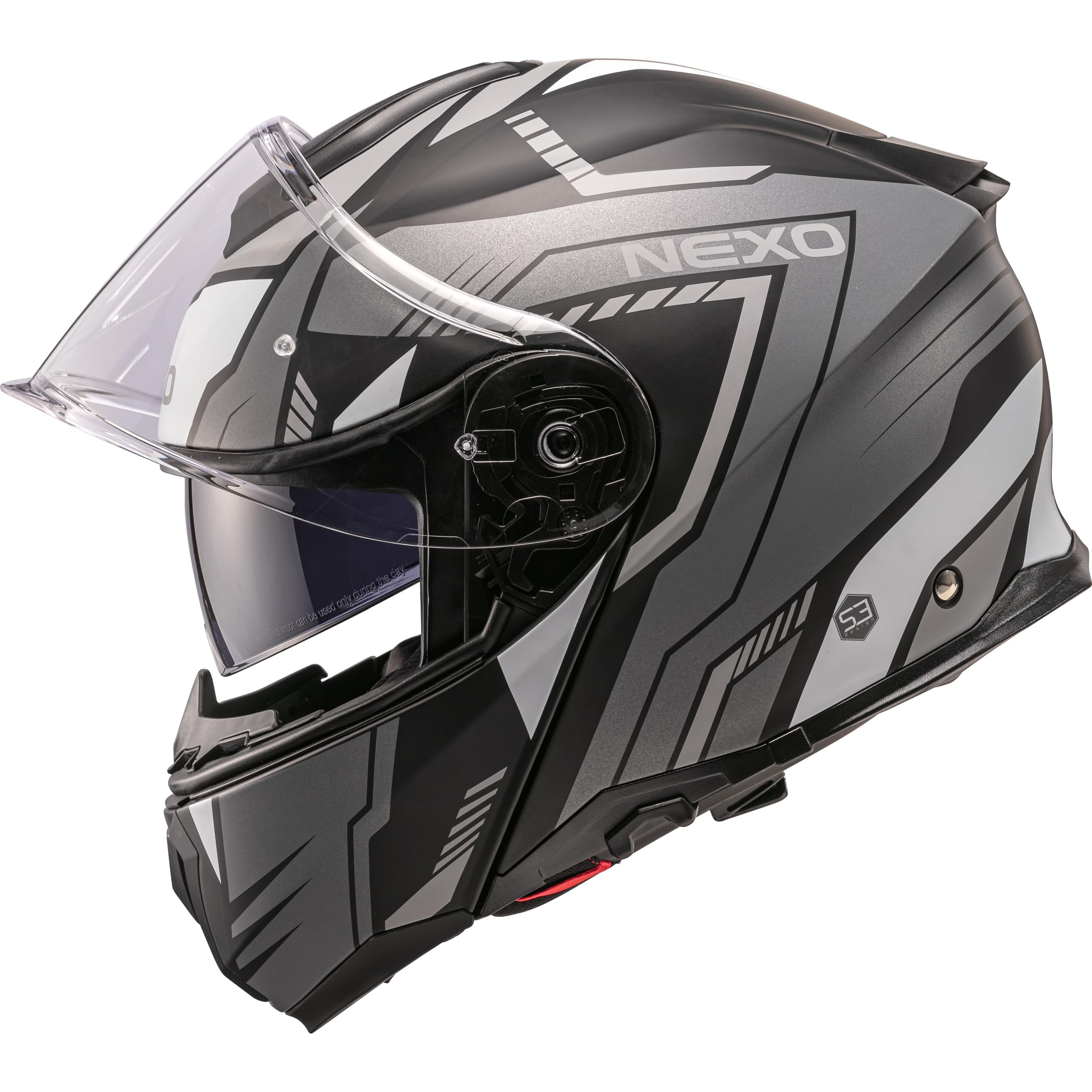 Nexo Klapphelm Comfort II ECE 22/06 Motorradhelm für Herren Damen Rollerhelm Helm
